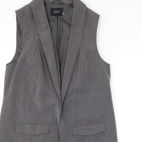 Papaya Womens Grey   Jacket  Size 12