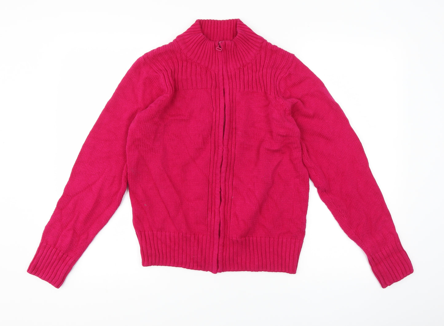 isle Womens Pink  Knit Jacket  Size S