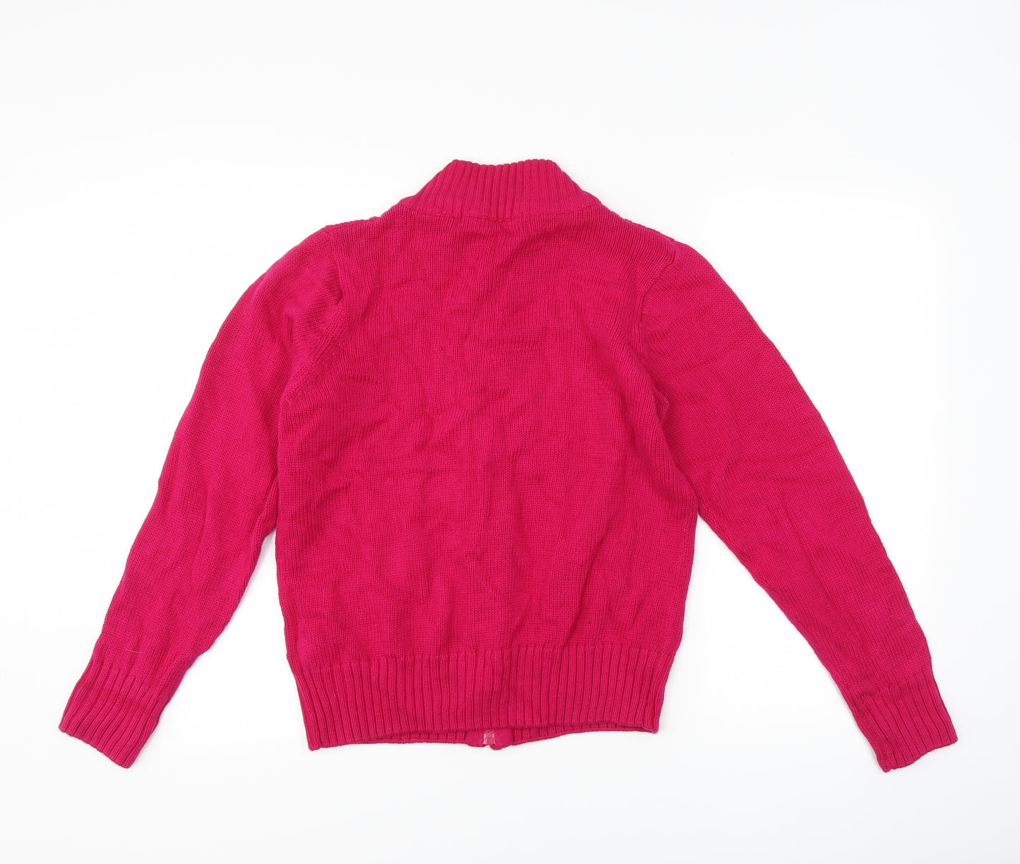 isle Womens Pink  Knit Jacket  Size S