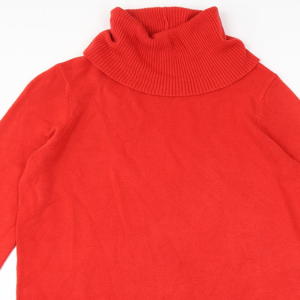 Marks and Spencer Womens Red   Jumper Dress  Size 12