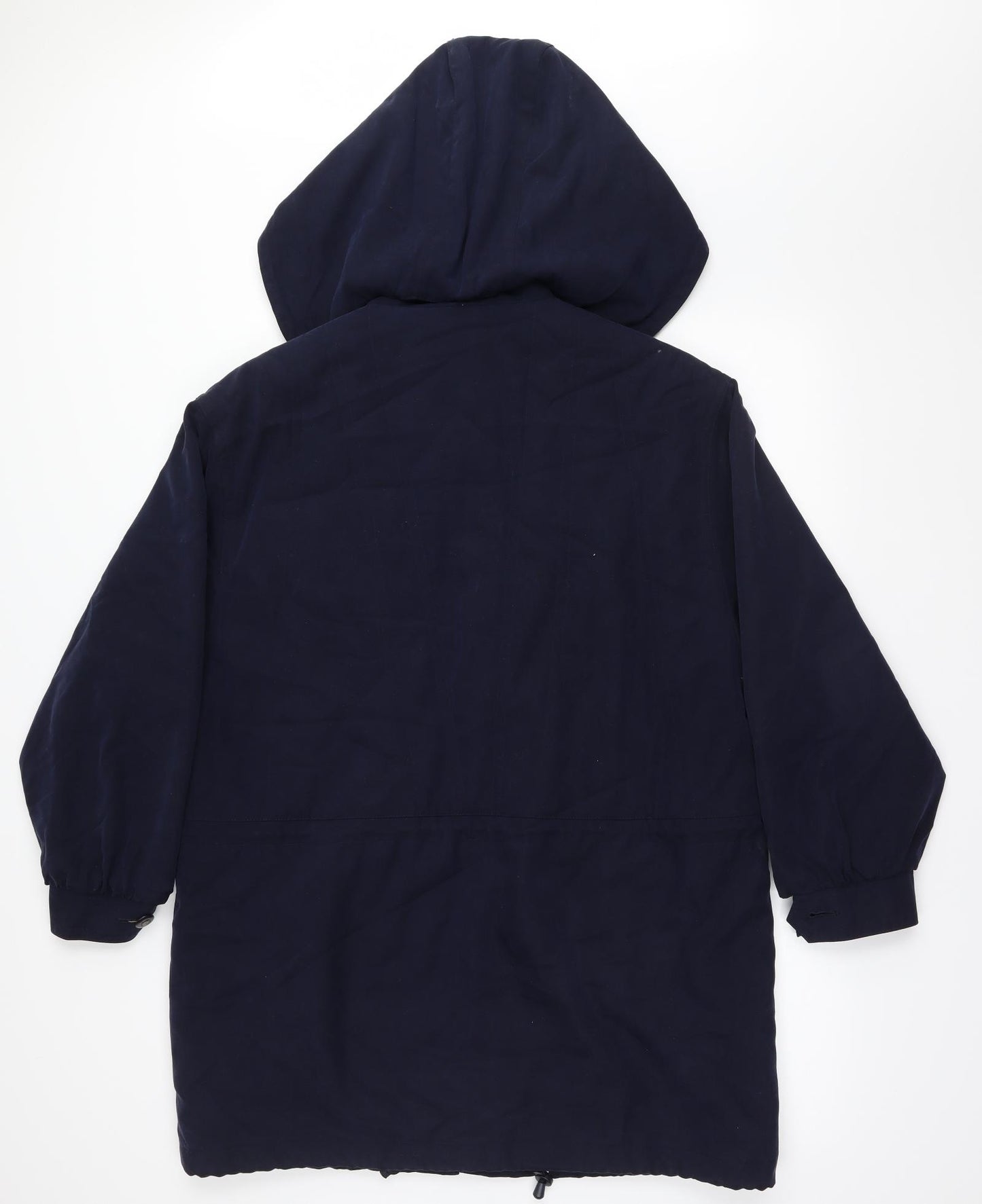 dannimac Womens Blue   Anorak Coat Size XL  - button and zip fastening