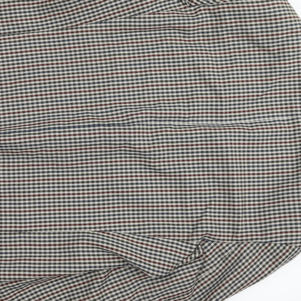 High & Mighty Mens Brown Check  Jacket Sport Coat Size 48