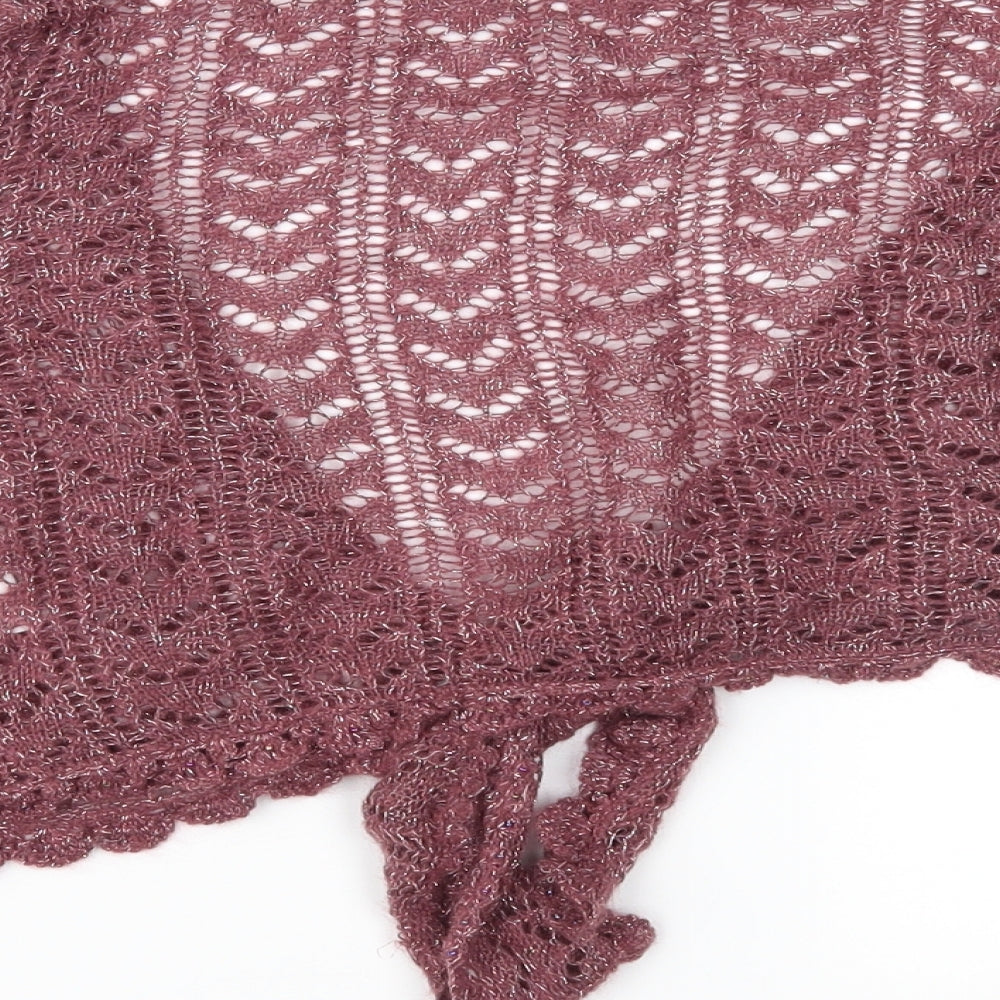 Pomodoro Womens Purple  Knit Cardigan Jumper Size 14