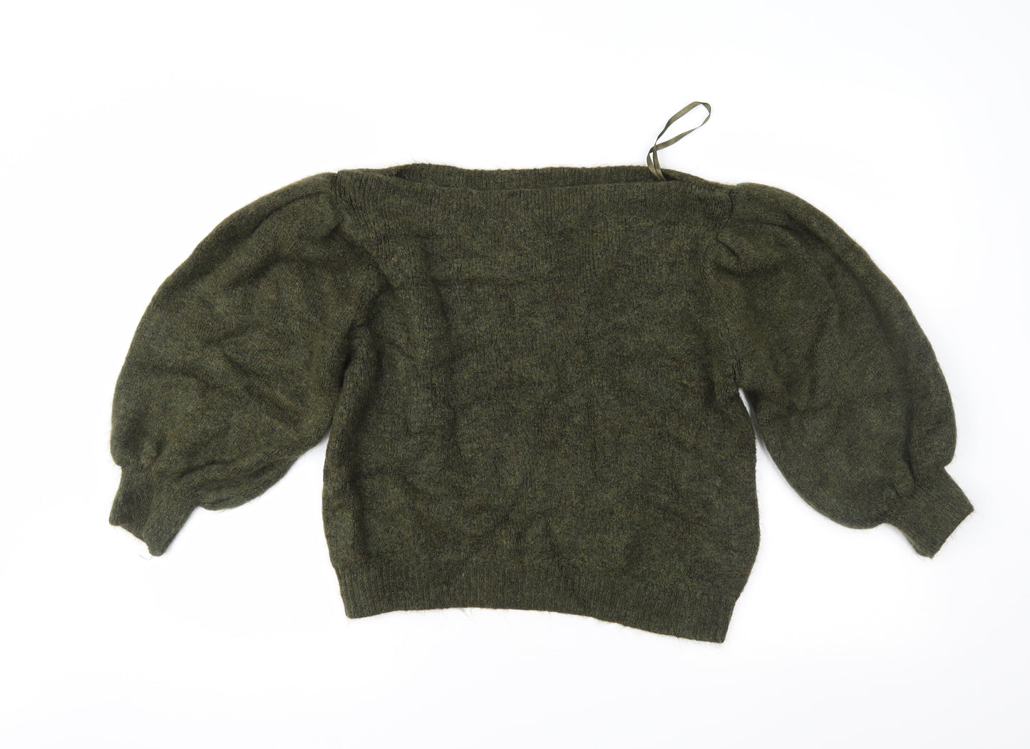Primark Womens Green  Knit Pullover Jumper Size L