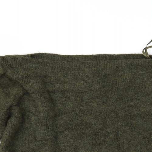 Primark Womens Green  Knit Pullover Jumper Size L