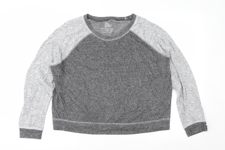 Love to Lounge Womens Grey   Top Pyjama Top Size 12