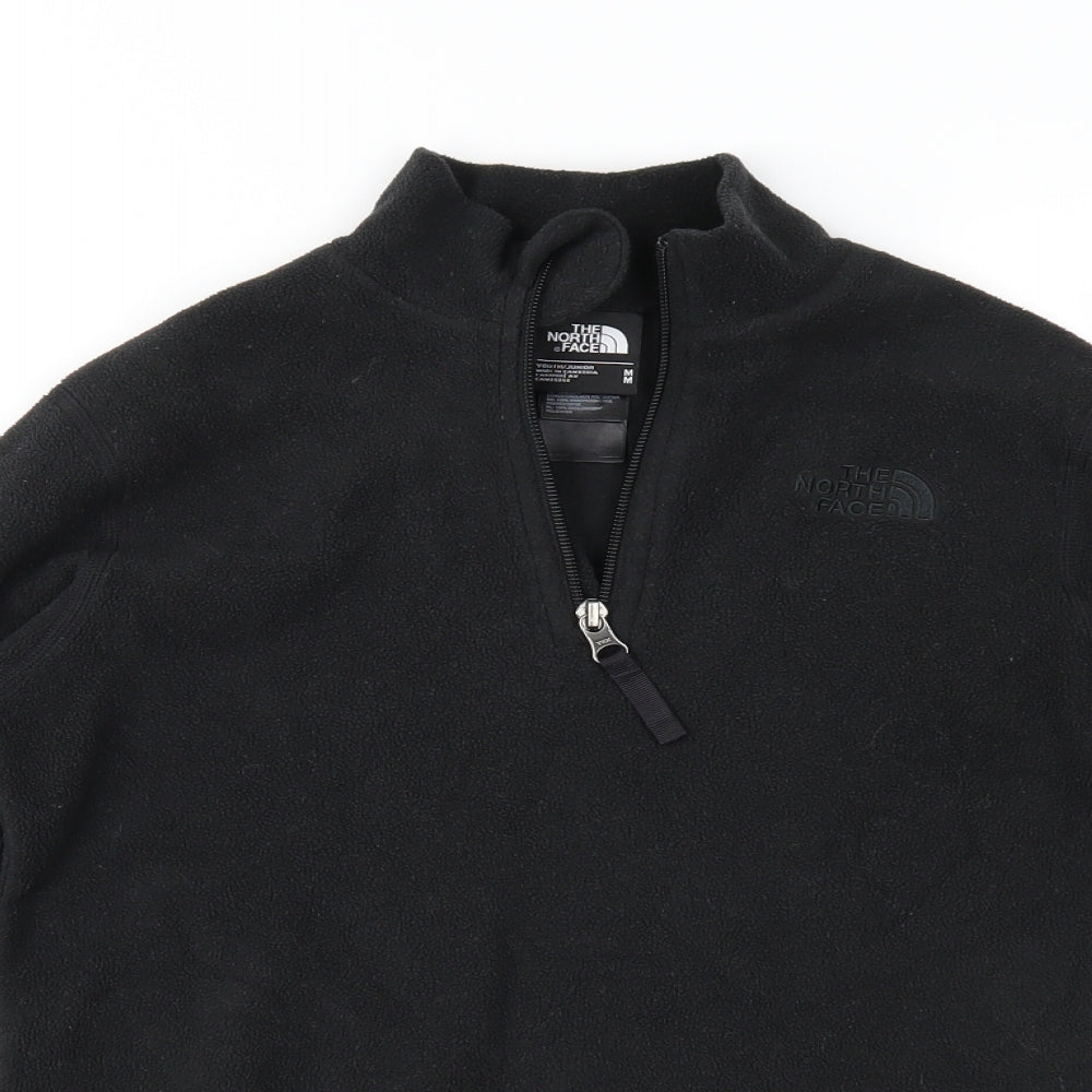 The North Face Girls Black  Fleece Jacket  Size M