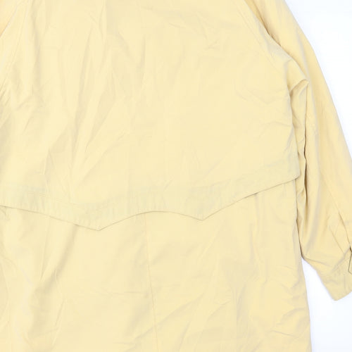 Astraka Womens Yellow   Overcoat Coat Size 14