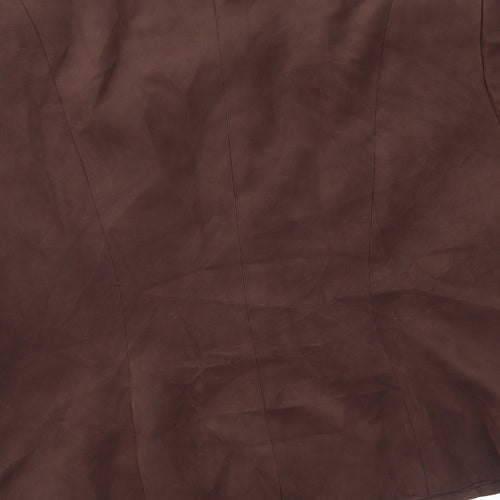 Anne Brooks Womens Brown   Jacket  Size 16