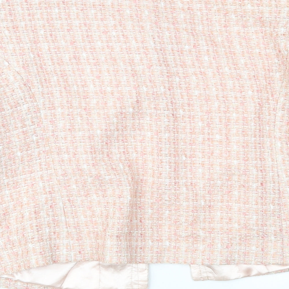 Nightingales Womens Pink   Jacket  Size 16