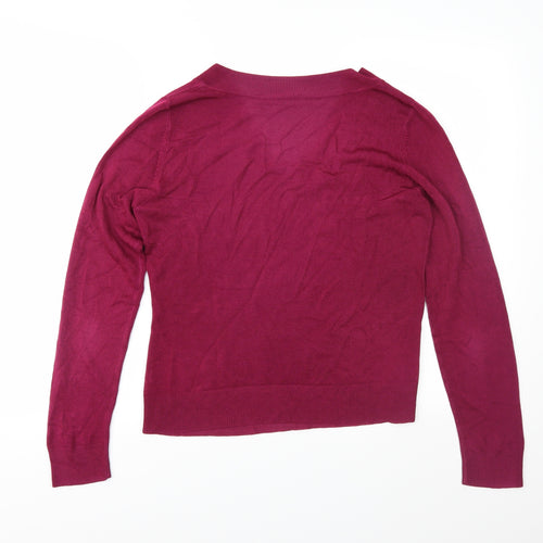 BHS Womens Purple  Knit Pullover Jumper Size 10