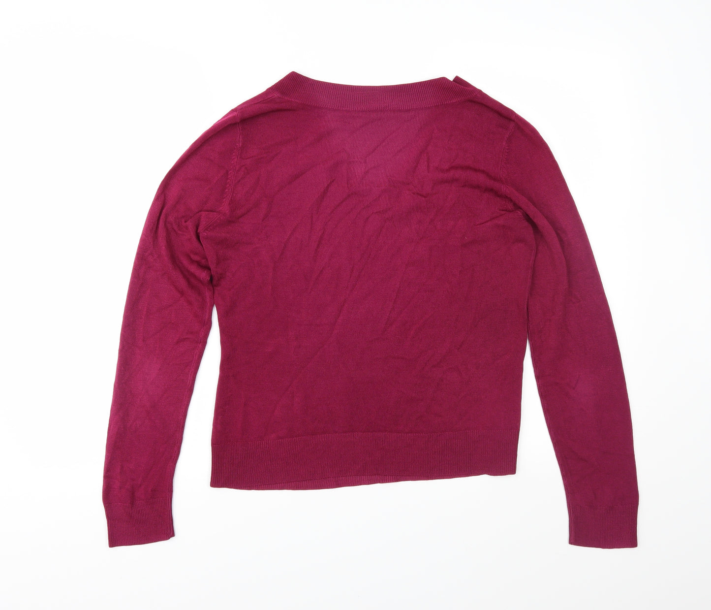 BHS Womens Purple  Knit Pullover Jumper Size 10