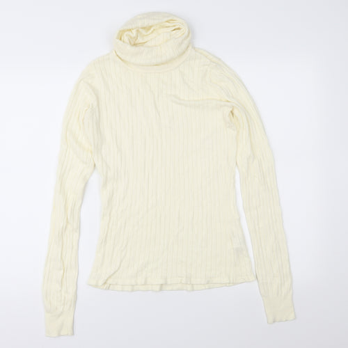 Blackriver Womens Ivory  Knit Pullover Jumper Size 14