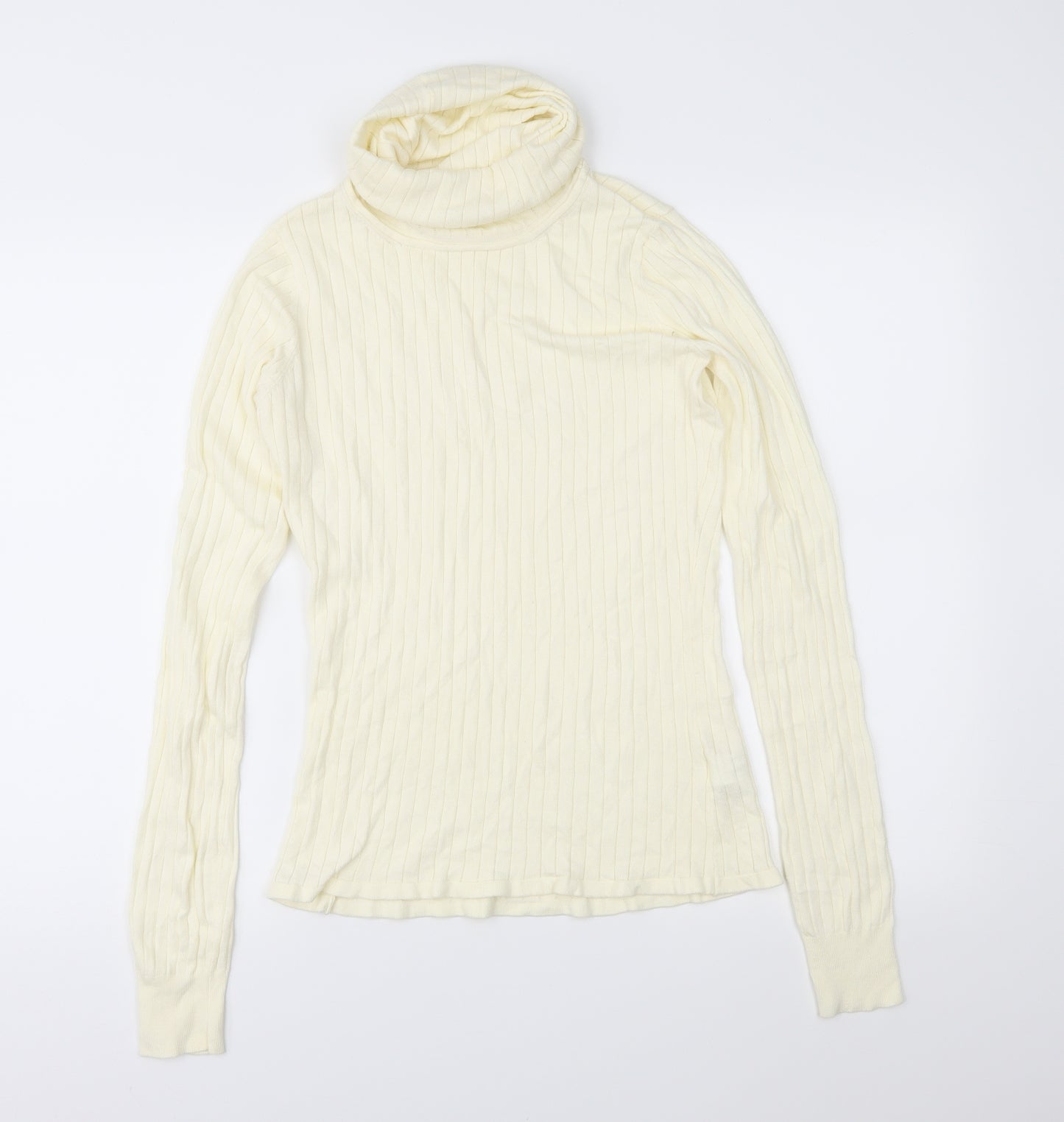 Blackriver Womens Ivory  Knit Pullover Jumper Size 14