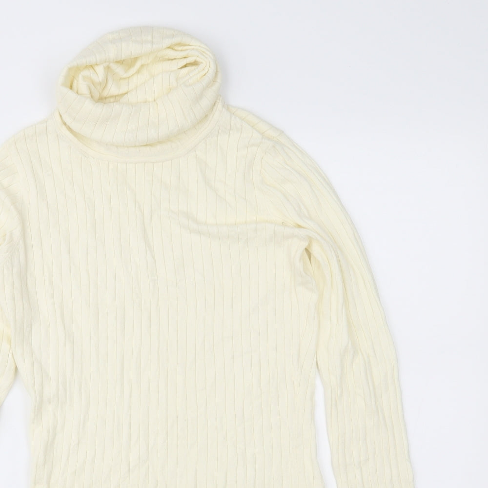 Blackriver Womens Ivory  Knit Pullover Jumper Size 14