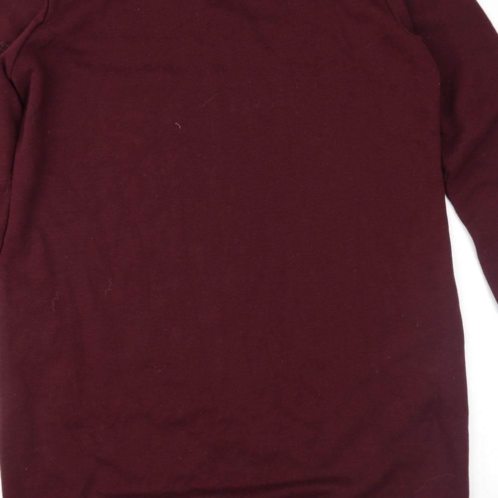 New Look Womens Purple   Shift  Size 14  - sweatshirt dress