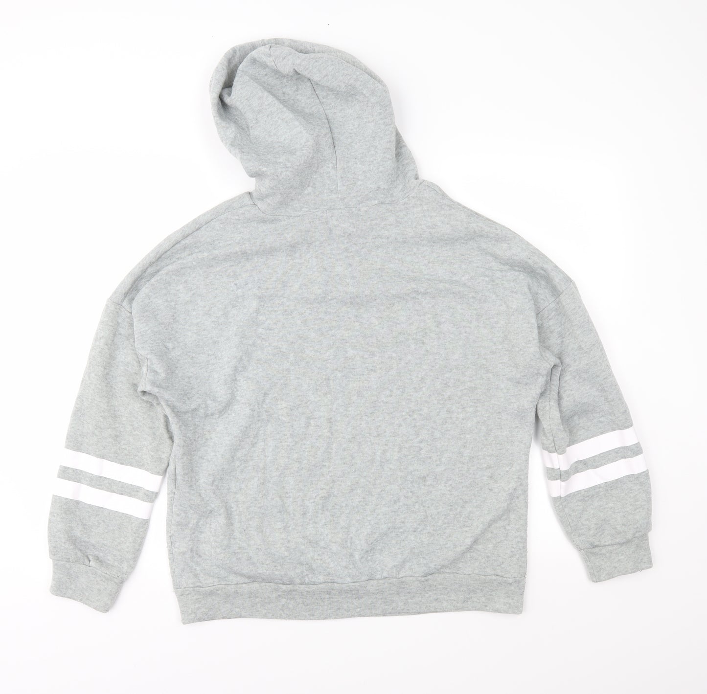 Fancyqube Womens Grey   Pullover Hoodie Size M