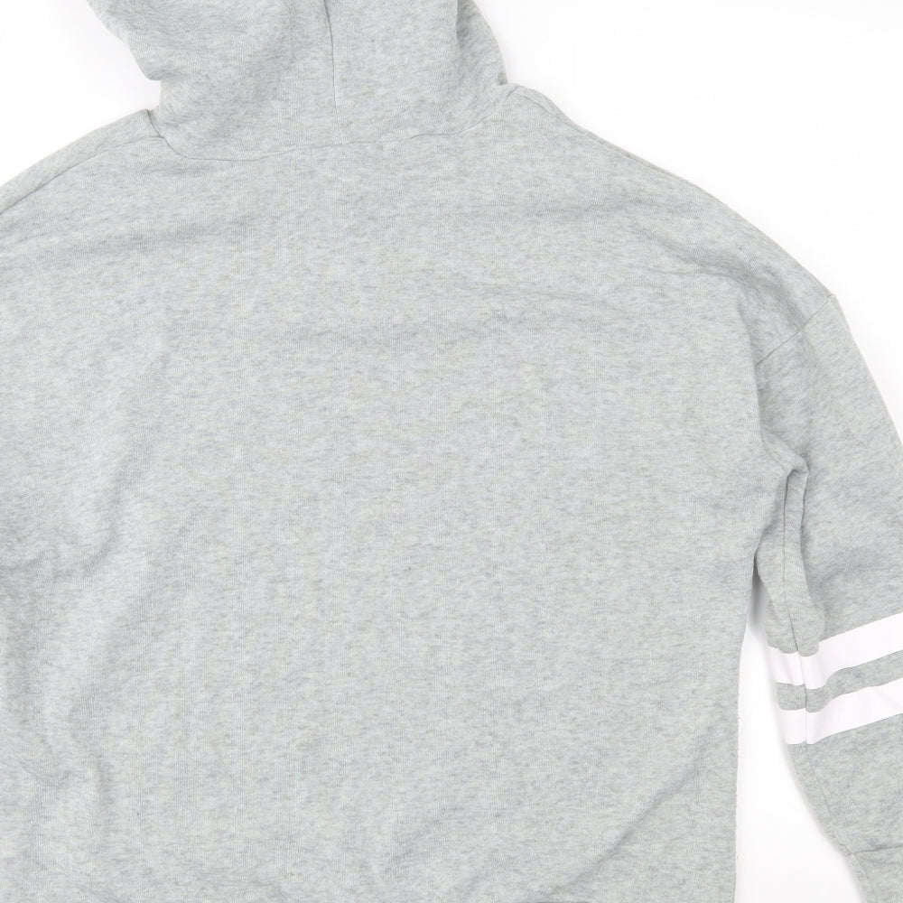 Fancyqube Womens Grey   Pullover Hoodie Size M