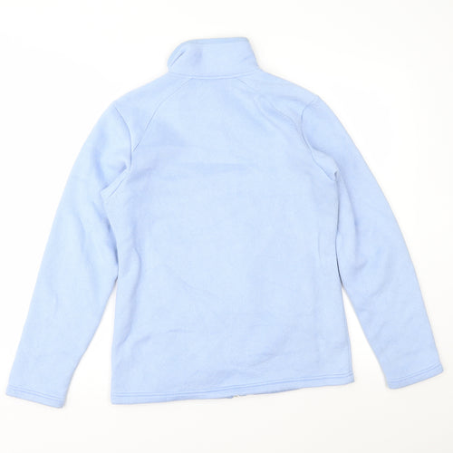 U.S. Athletic Womens Blue  Fleece Jacket  Size 10