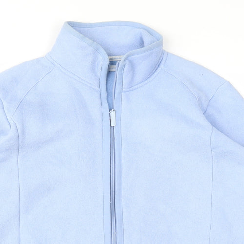U.S. Athletic Womens Blue  Fleece Jacket  Size 10