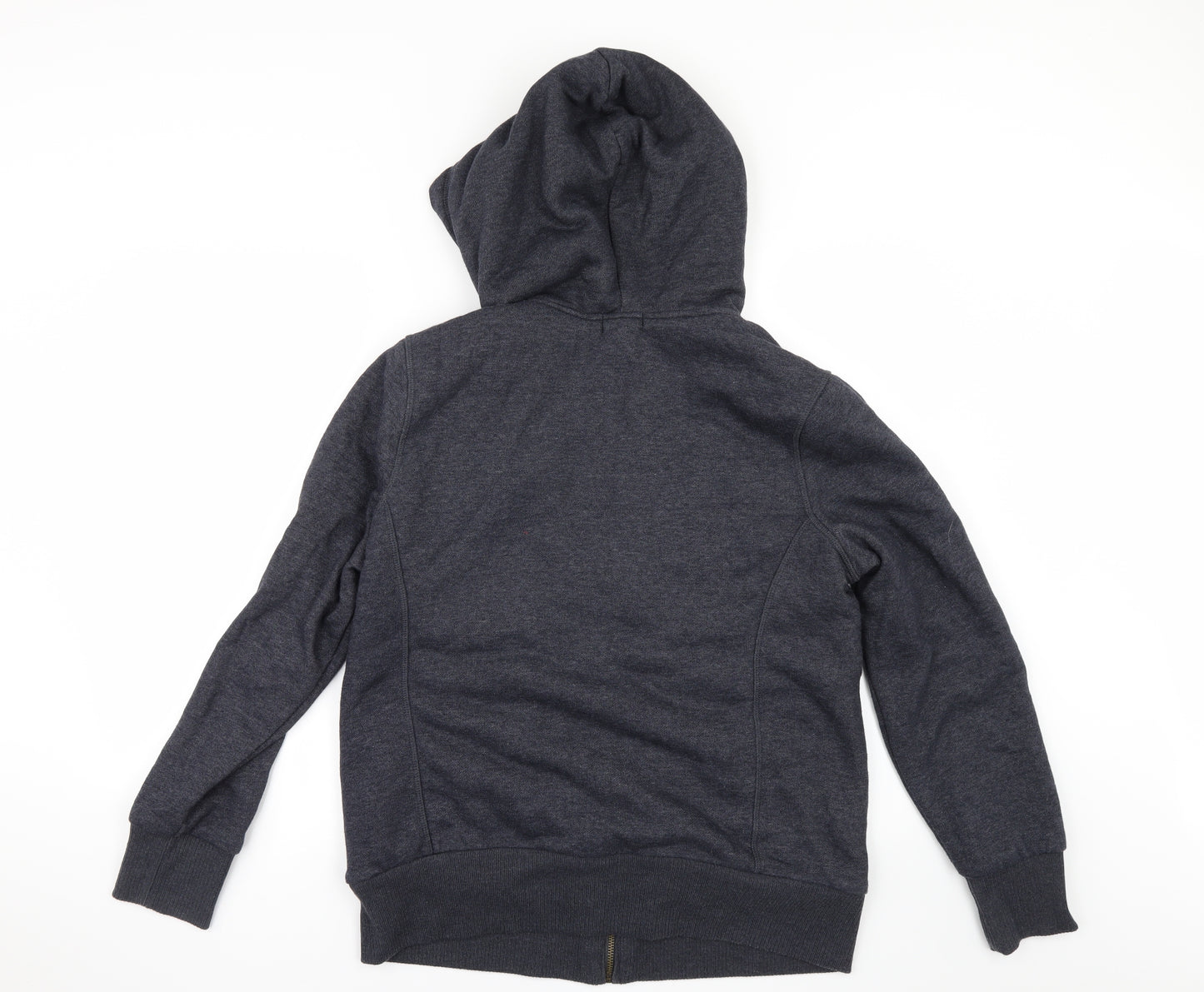 Old Navy Womens Grey   Full Zip Hoodie Size L  - fur linned