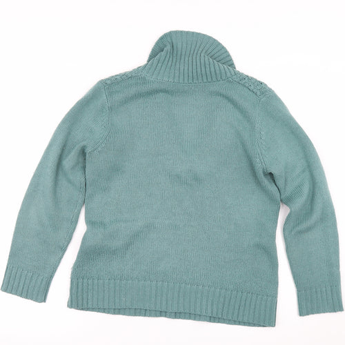 BM Womens Green   Pullover Jumper Size S