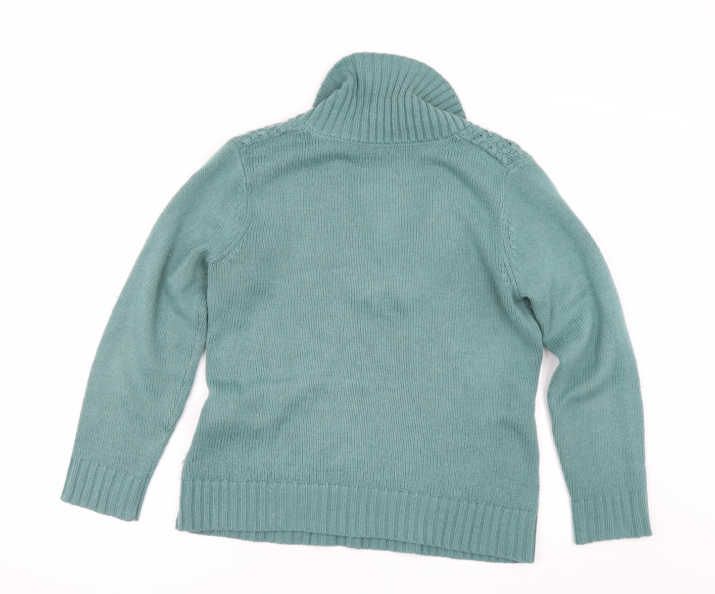 BM Womens Green   Pullover Jumper Size S