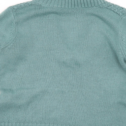 BM Womens Green   Pullover Jumper Size S
