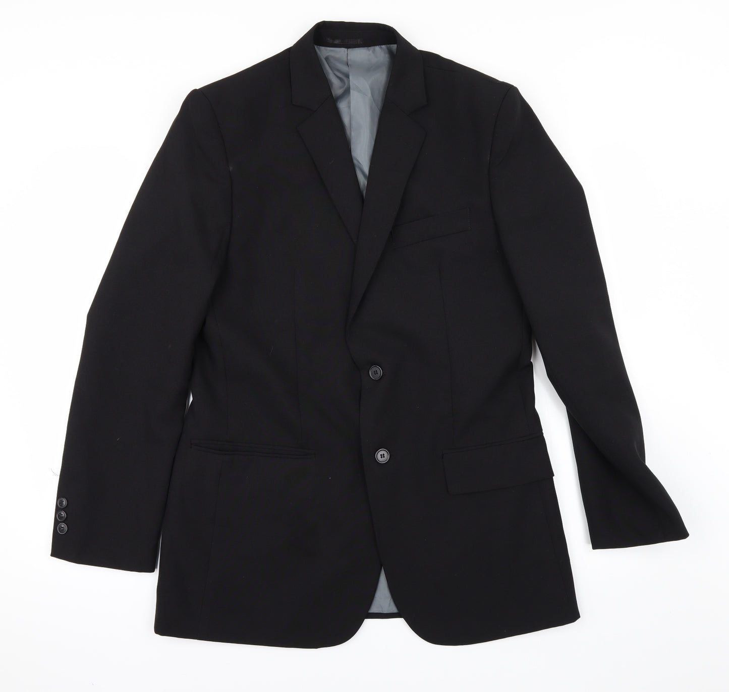 F&F Mens Black   Jacket Suit Jacket Size 36