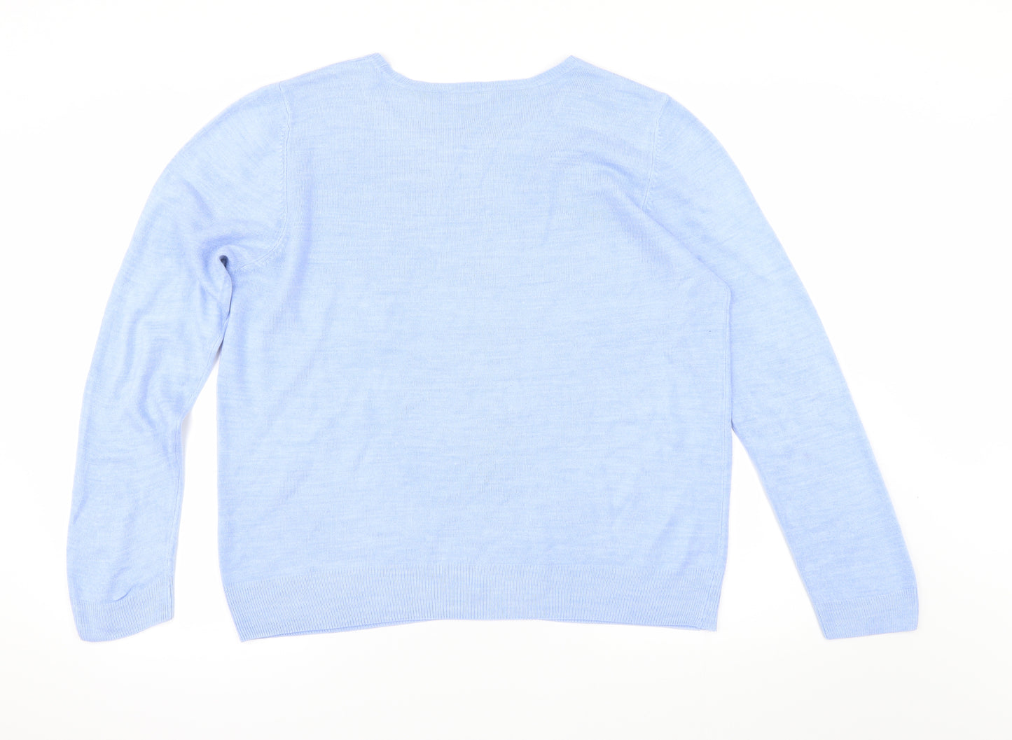 BHS Womens Blue   Pullover Jumper Size 16
