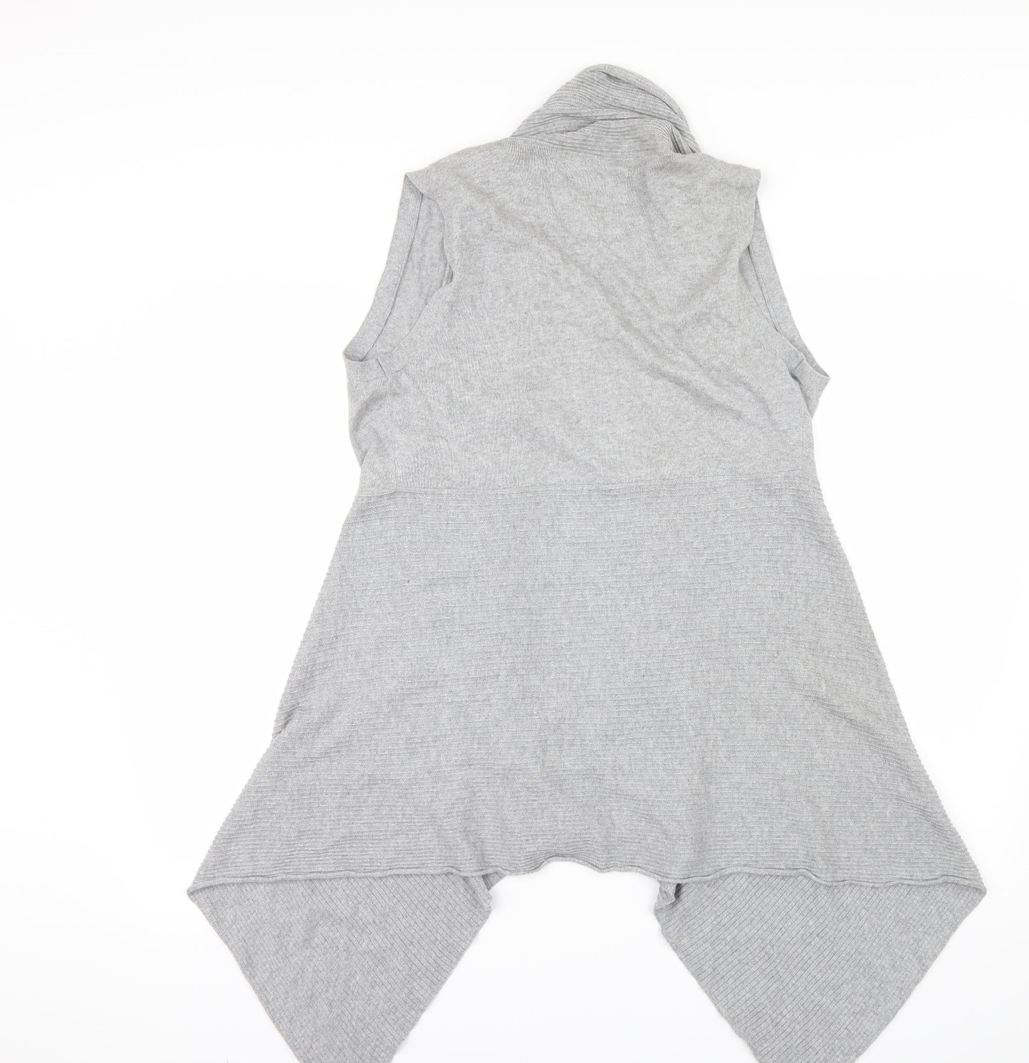 Primark Womens Grey   Cardigan Jumper Size 10