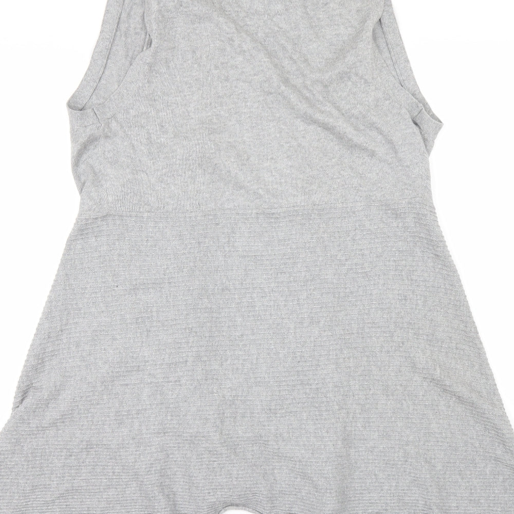 Primark Womens Grey   Cardigan Jumper Size 10
