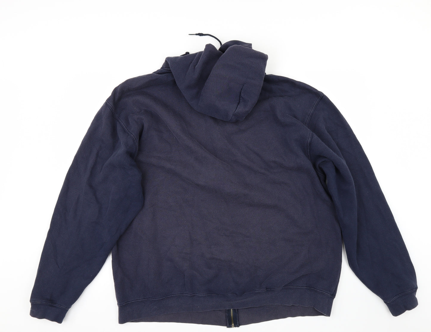 Cotton Traders Womens Blue   Full Zip Hoodie Size 2XL