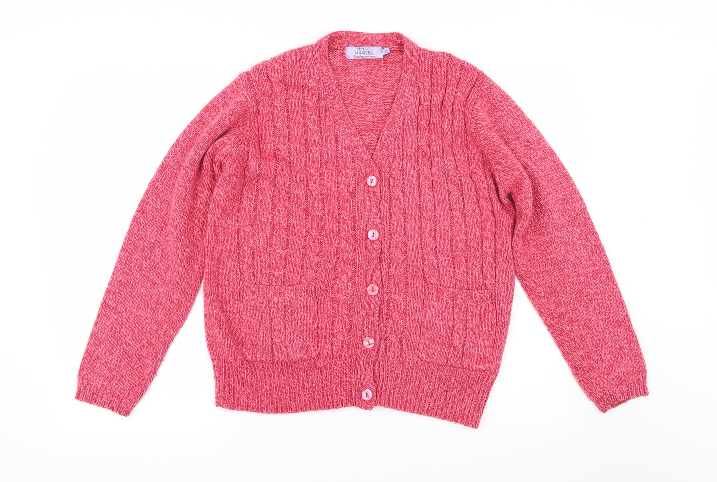 EWM Womens Red   Cardigan Jumper