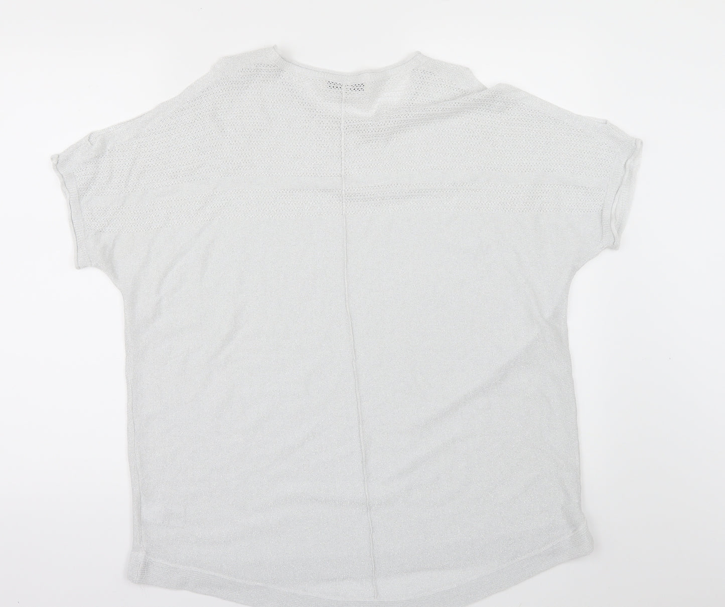 NEXT Womens Silver   Basic  Size L  - cold shouder