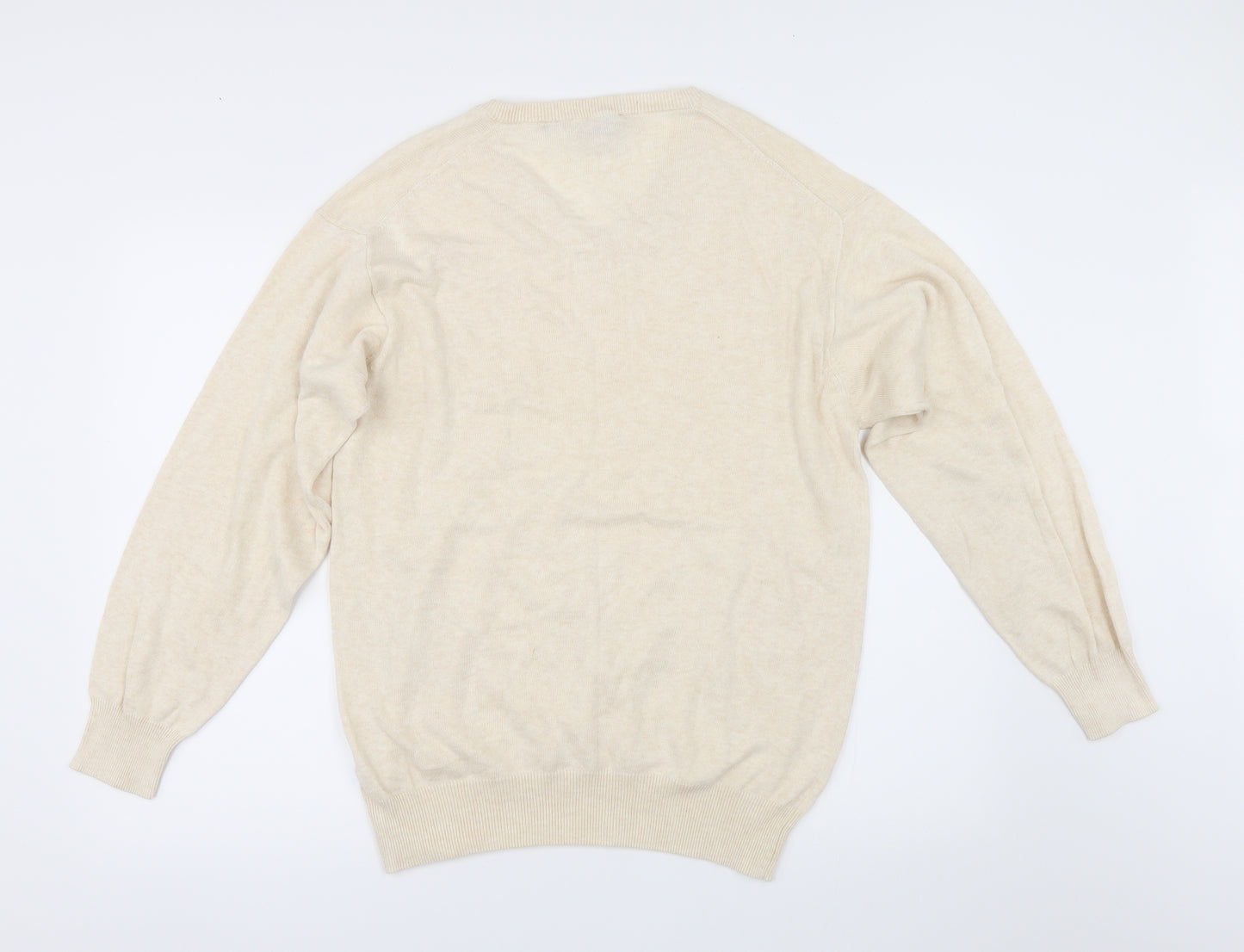 bas harbour Mens Ivory   Pullover Jumper Size M