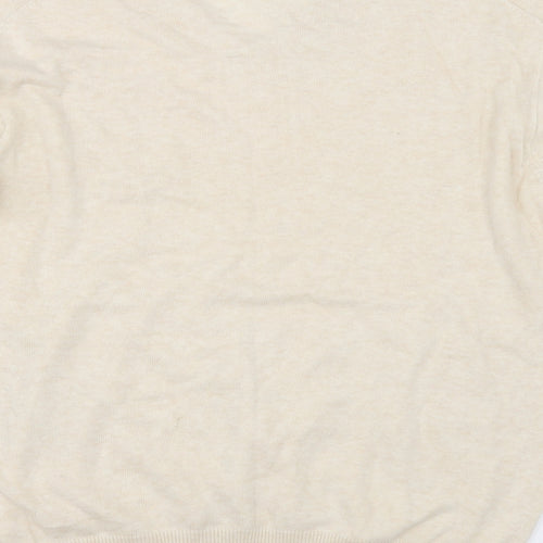bas harbour Mens Ivory   Pullover Jumper Size M