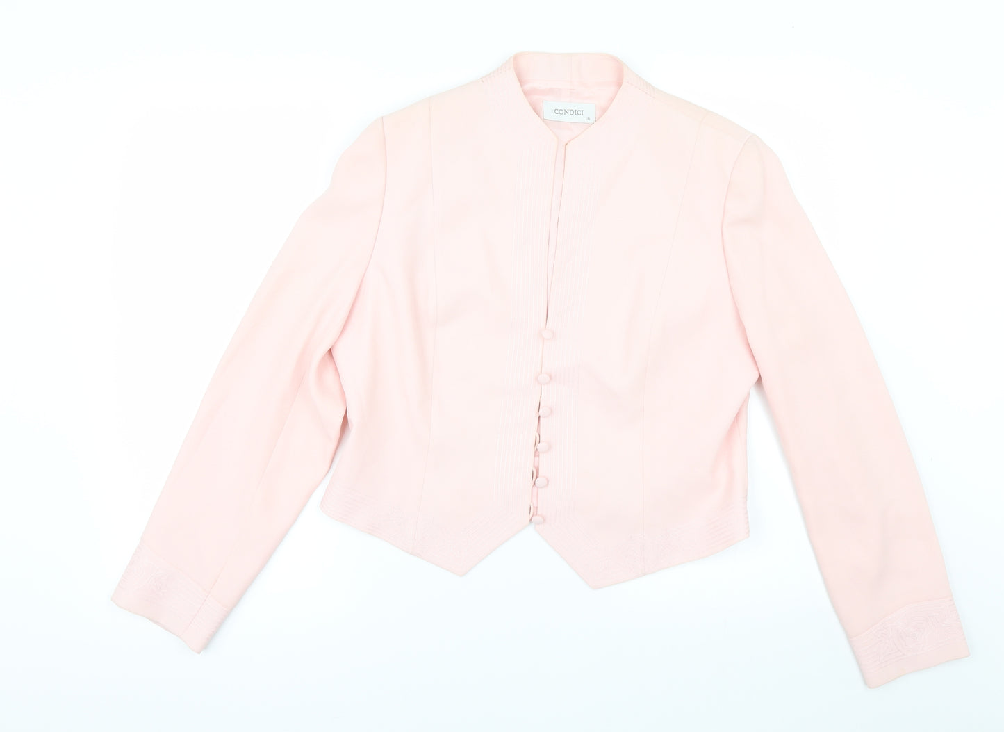 Condici Womens Pink   Jacket  Size 14
