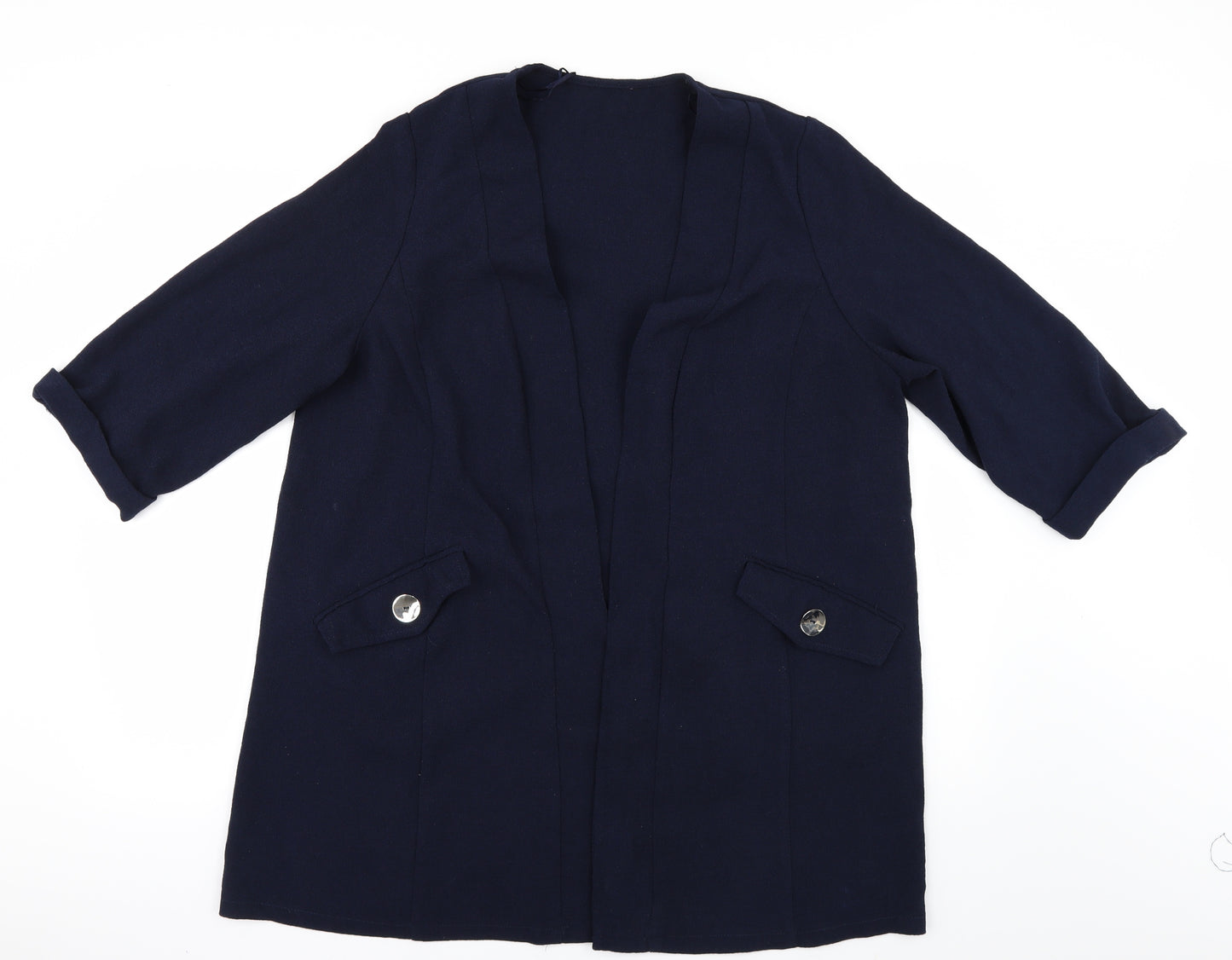 Preworn` Womens Black   Jacket  Size 18