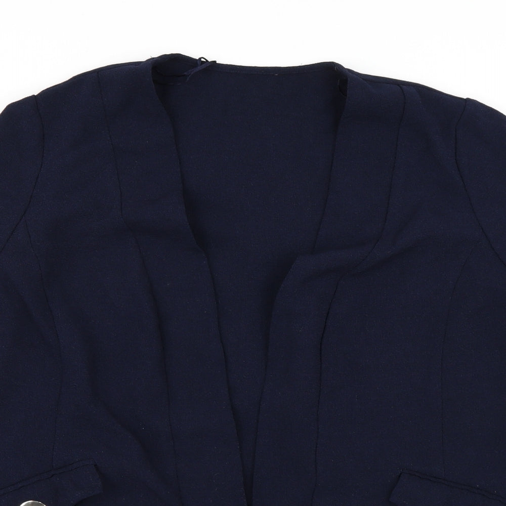 Preworn` Womens Black   Jacket  Size 18
