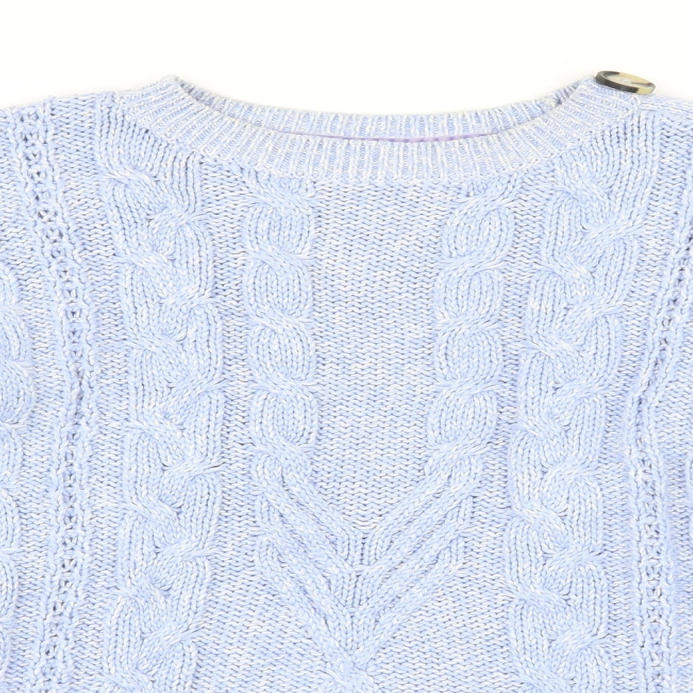 Marks and Spencer Womens Blue   Pullover Jumper Size 16