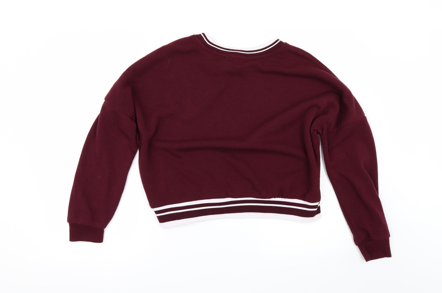Primark Womens Red   Pullover Sweatshirt Size XS