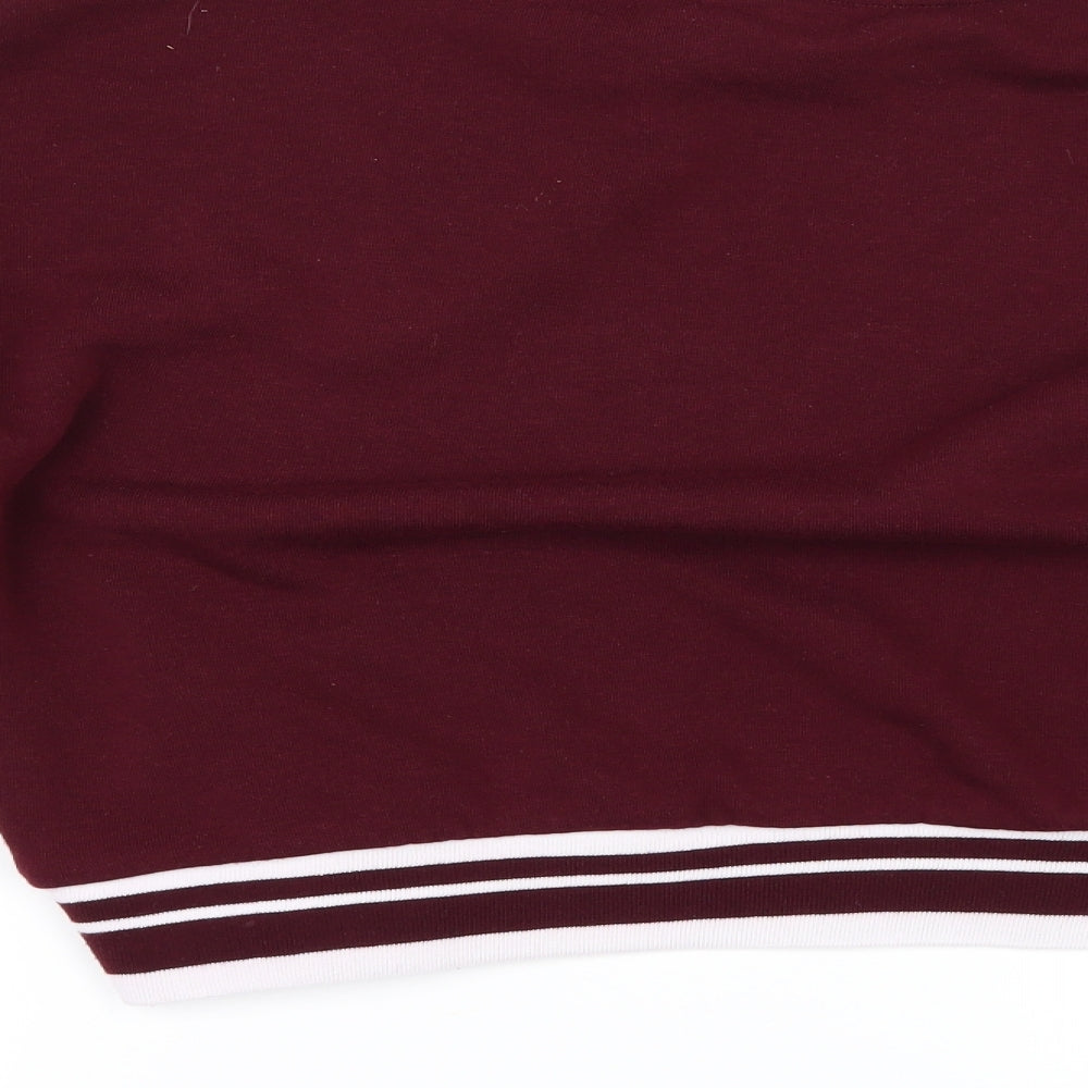 Primark Womens Red   Pullover Sweatshirt Size XS