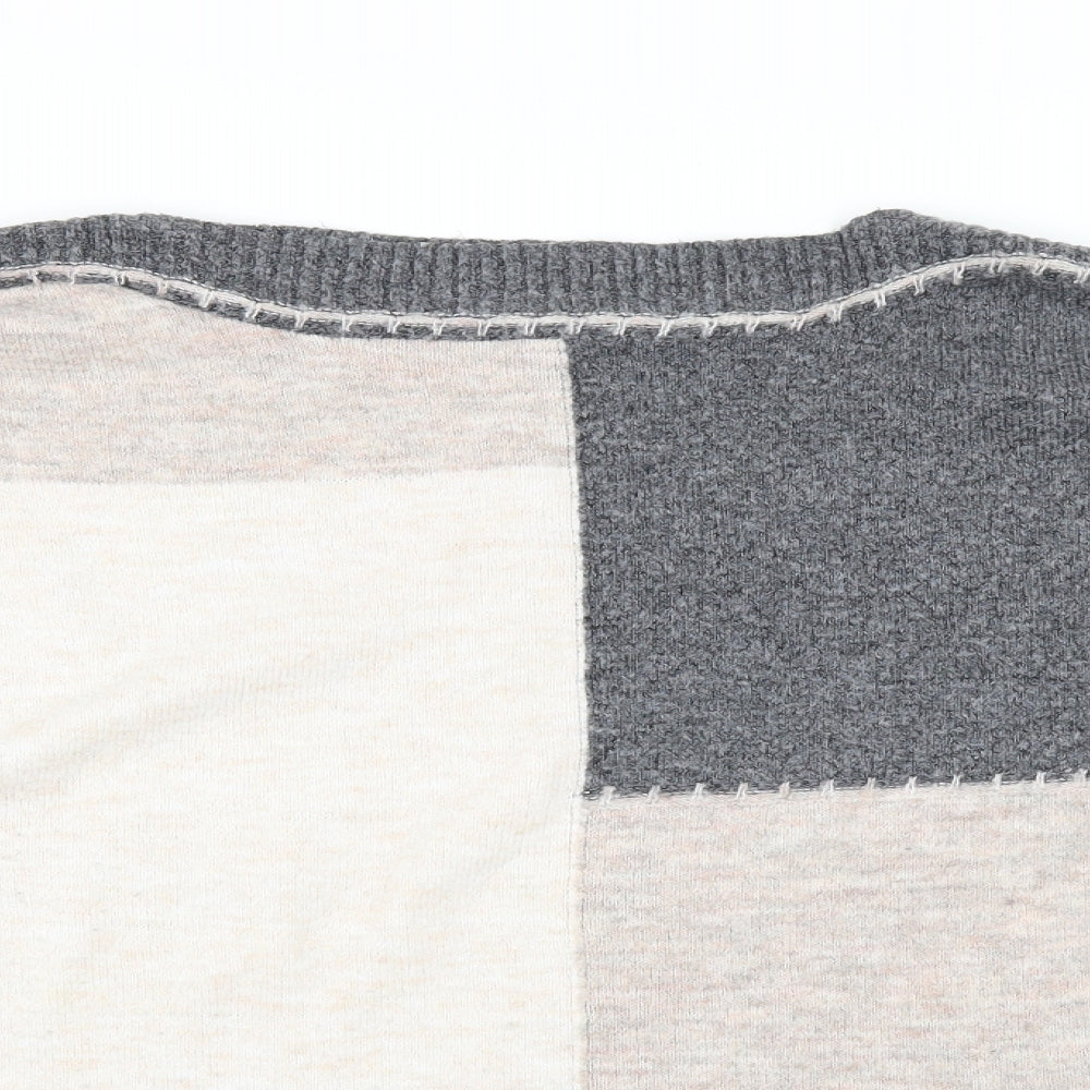 Evans Womens Grey   Pullover Jumper Size 18