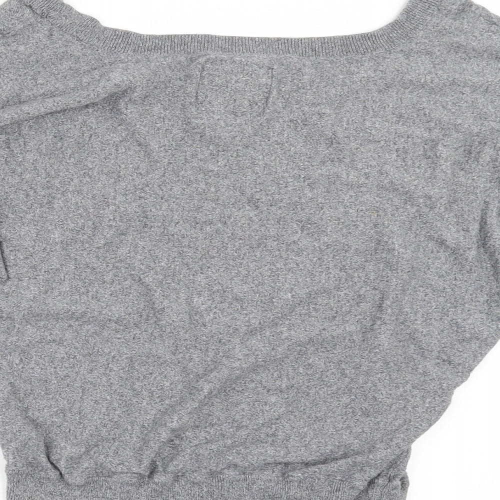 American Eagle Outfitters Womens Grey   Pullover Jumper Size M