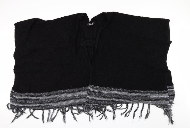 ALEXARA Womens Black Shawl/Wrap