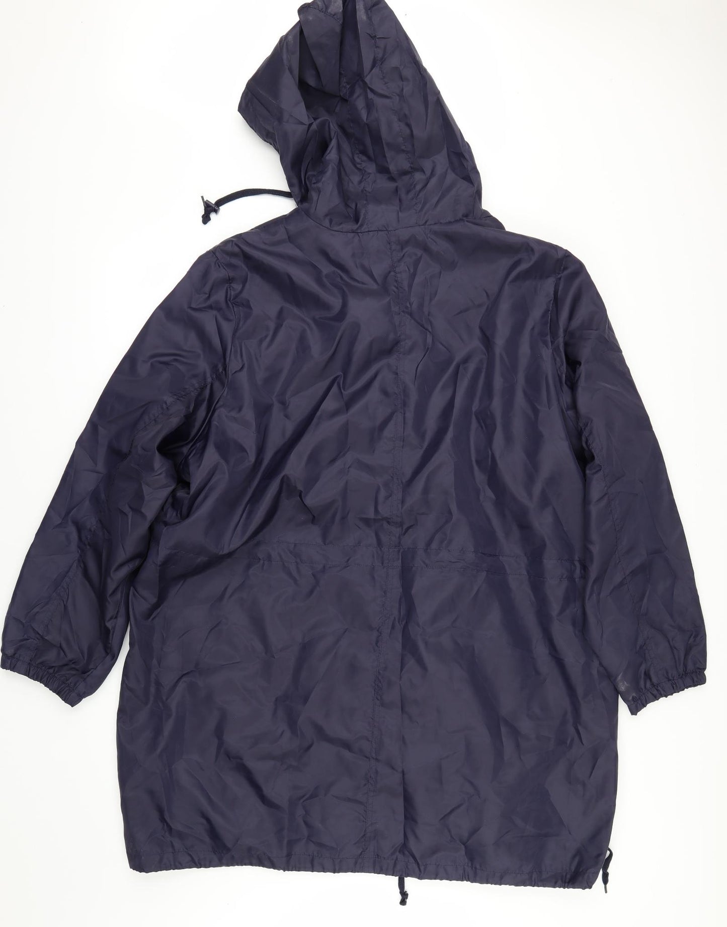 BEING CASUAL Womens Black   Windbreaker Jacket Size 28