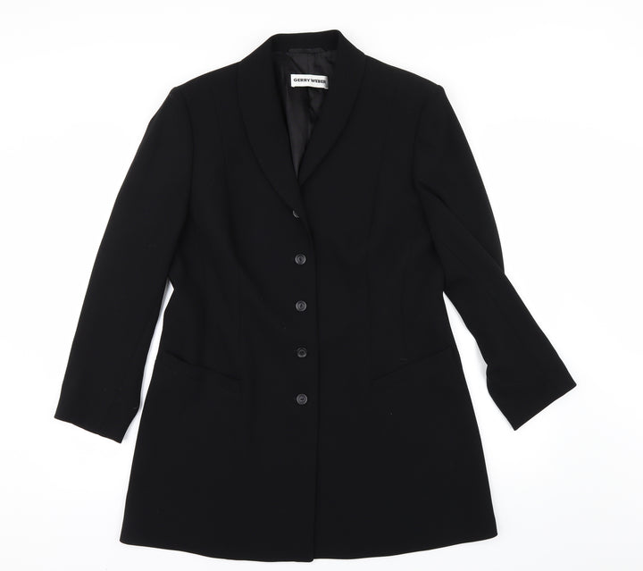 Gerry Weber Womens Black Jacket Size 14