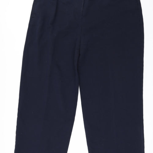 Per Una Womens Blue   Trousers  Size 22 in L28 in
