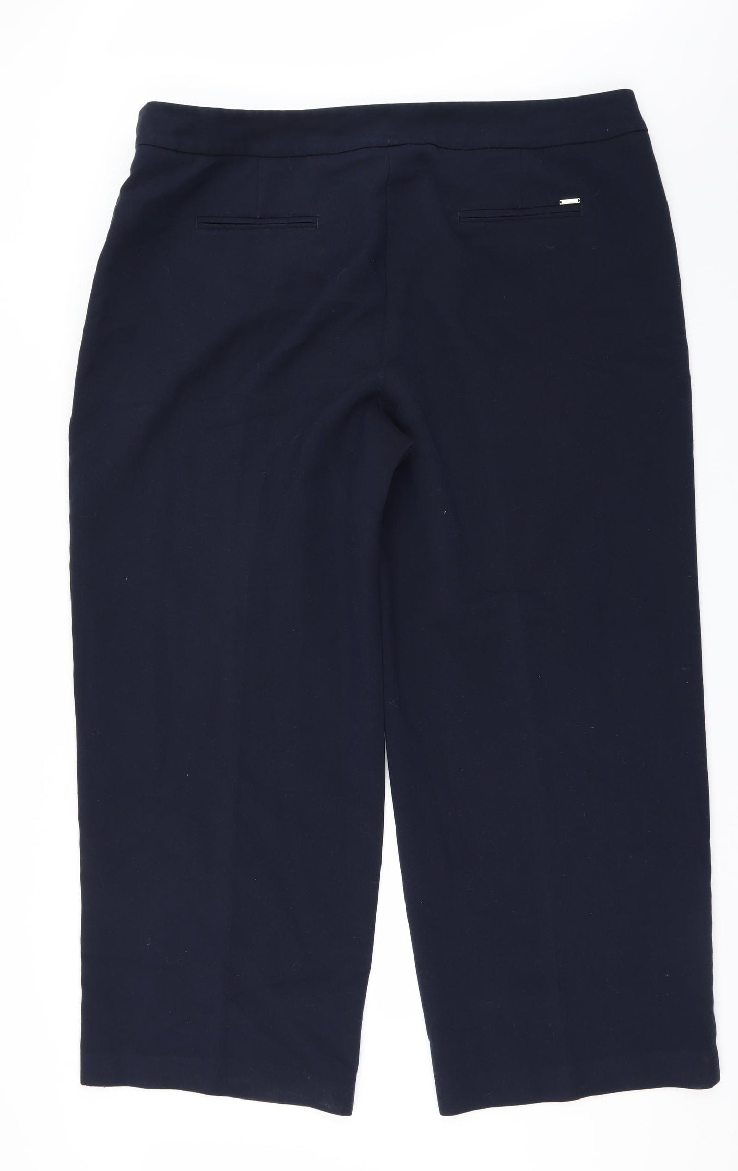 Per Una Womens Blue   Trousers  Size 22 in L28 in